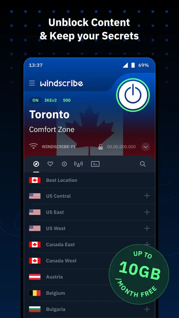 windscribe vpn apk