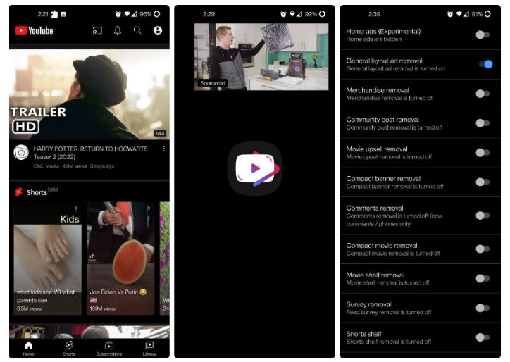 Youtube ReVanced Mod APK